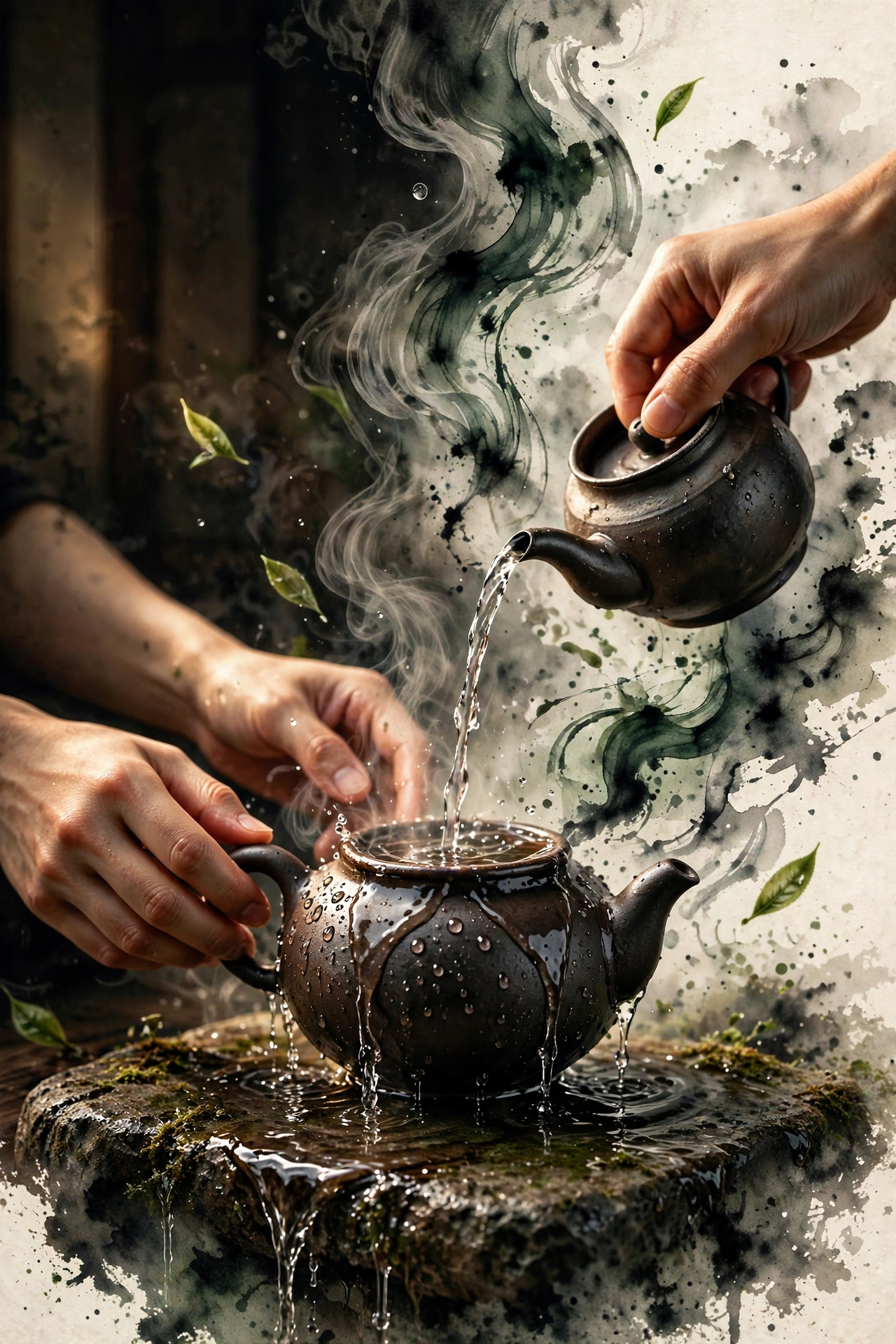 Heating the teaware